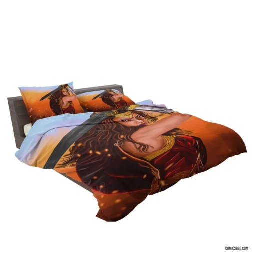 Wonder Woman DC Iconic Heroism Comic Bedding Set 2