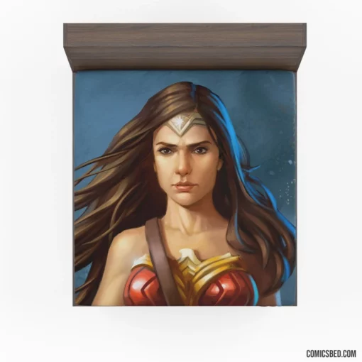 Wonder Woman DC Iconic Icon Comic Fitted Sheet 1