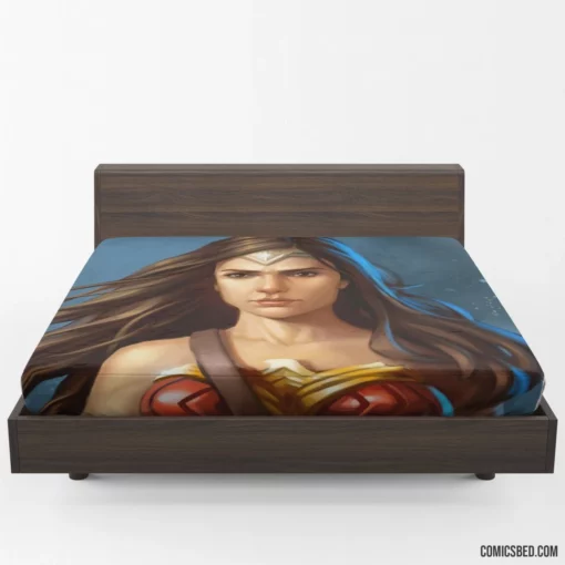 Wonder Woman DC Iconic Icon Comic Fitted Sheet