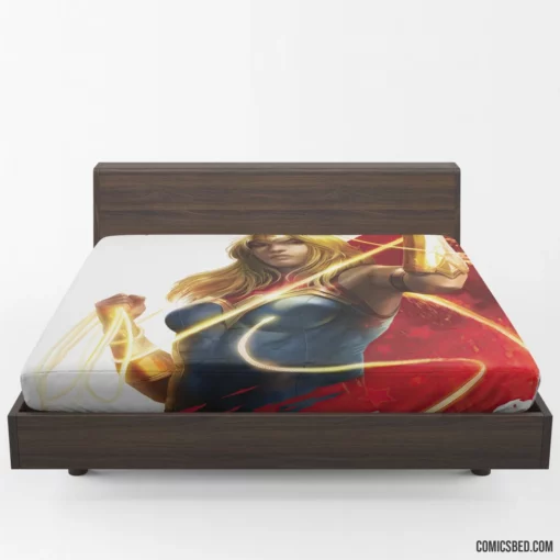 Wonder Woman DC Lasso-Wielding Icon Comic Fitted Sheet