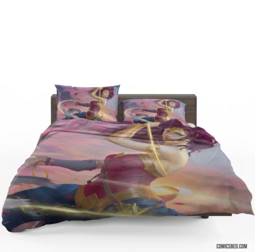 Wonder Woman DC Lassoed Hero Comic Bedding Set