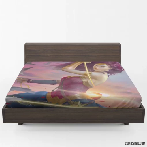 Wonder Woman DC Lassoed Hero Comic Fitted Sheet