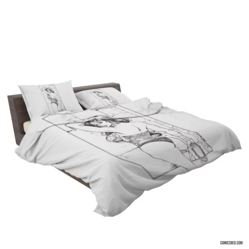 Wonder Woman DC Legendary Amazon Comic Bedding Set 2