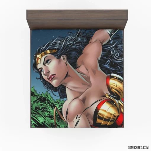 Wonder Woman DC Mighty Hero Comic Fitted Sheet 1