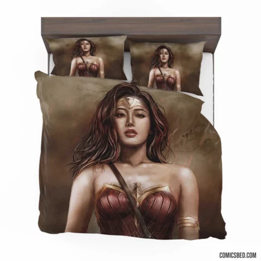 Wonder Woman DC Strength Unveiled Comic Bedding Set 1