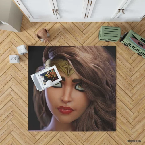 Wonder Woman DC Striking Amazon Comic Rug