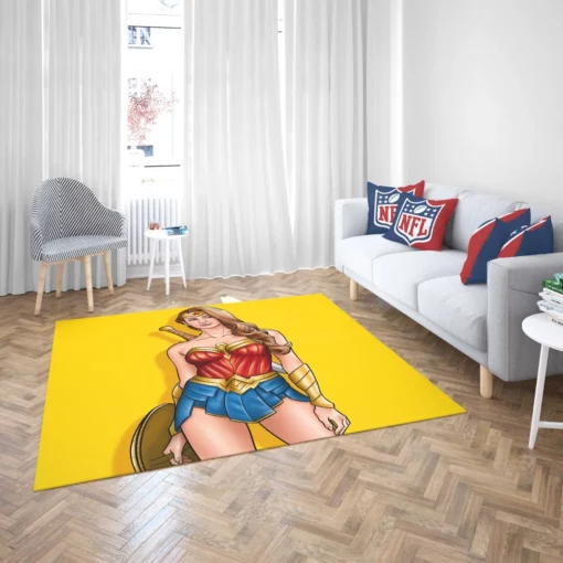 Wonder Woman DC Timeless Heroine Comic Rug 2