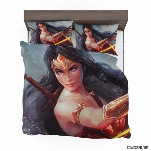 Wonder Woman DC Warrior Icon Comic Bedding Set 1