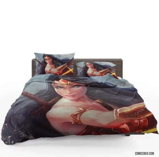 Wonder Woman DC Warrior Icon Comic Bedding Set