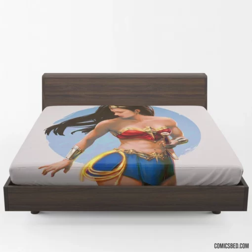 Wonder Woman Diana Prince Amazon Icon Comic Fitted Sheet