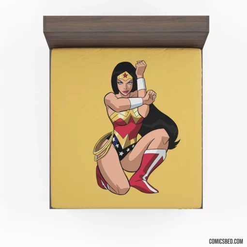 Wonder Woman Epic Quest for Justice Comic Fitted Sheet 1