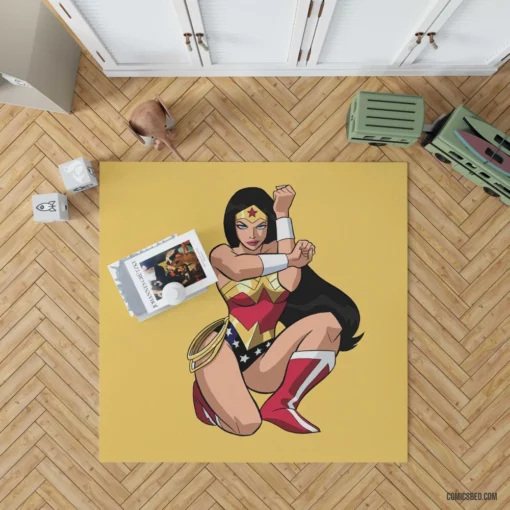 Wonder Woman Epic Quest for Justice Comic Rug