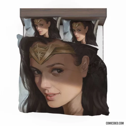 Wonder Woman Face DC Icon Comic Bedding Set 1