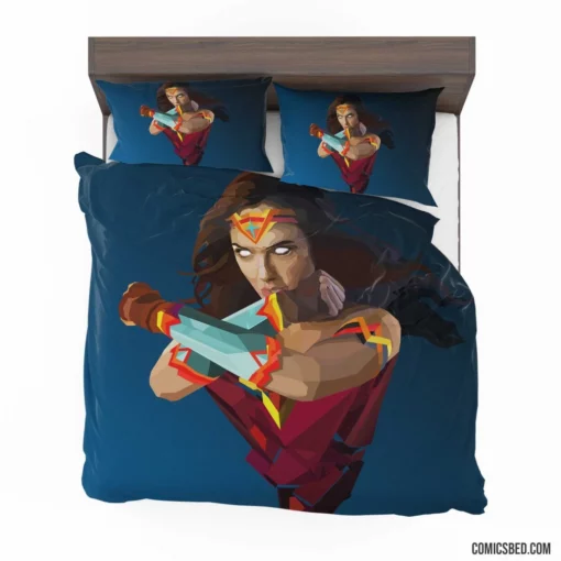 Wonder Woman Facets Multifaceted Hero Comic Bedding Set 1