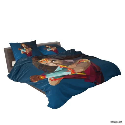 Wonder Woman Facets Multifaceted Hero Comic Bedding Set 2