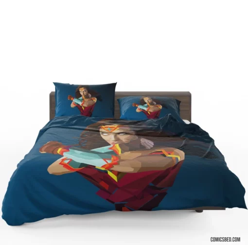 Wonder Woman Facets Multifaceted Hero Comic Bedding Set