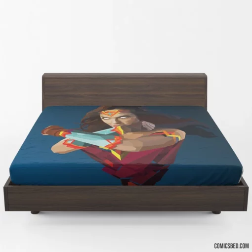 Wonder Woman Facets Multifaceted Hero Comic Fitted Sheet