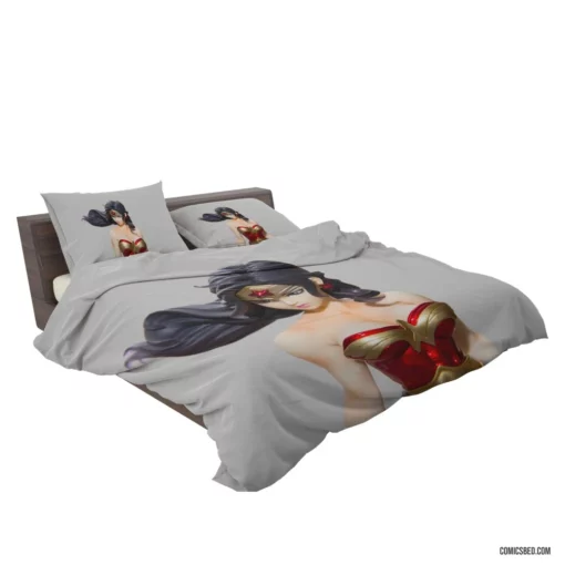 Wonder Woman Figurine Collectible Comic Bedding Set 2