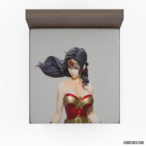 Wonder Woman Figurine Collectible Comic Fitted Sheet 1