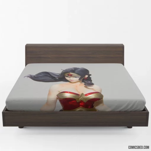 Wonder Woman Figurine Collectible Comic Fitted Sheet