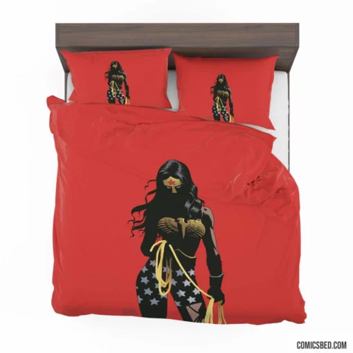 Wonder Woman Heroic Force Comic Bedding Set 1