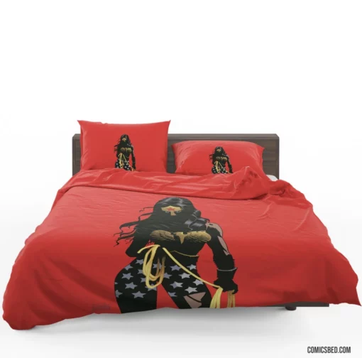 Wonder Woman Heroic Force Comic Bedding Set