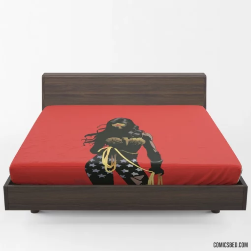 Wonder Woman Heroic Force Comic Fitted Sheet