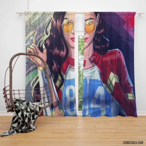 Wonder Woman Lipstick DC Heroine Comic Curtain