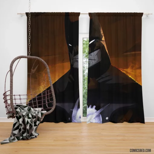 World Finest Batman and Superman Comic Curtain