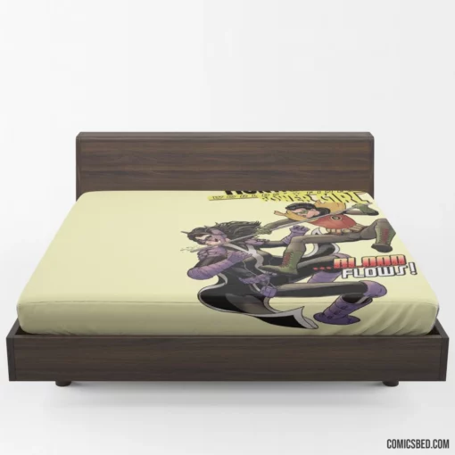 World Finest Dynamic Duo Feats Comic Fitted Sheet