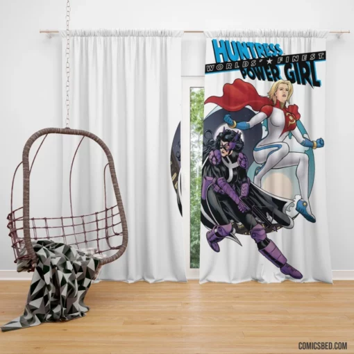 World Finest Dynamic Duo Quest Comic Curtain