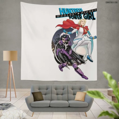 World Finest Dynamic Duo Quest Comic Wall Tapestry