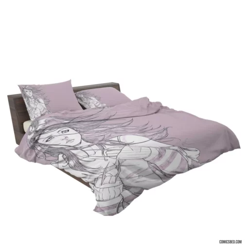 X-23 Adamantium Hunt Comic Bedding Set 2