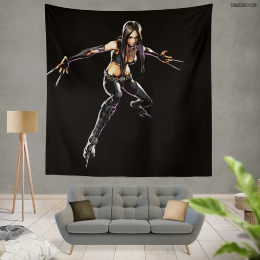 X-23 Adamantium Legacy Comic Wall Tapestry