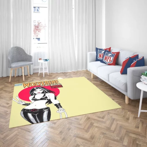 X-23 Cloned Hero Comic Rug 2