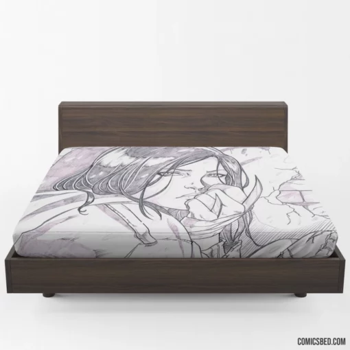 X-23 Cloned Heroine Comic Fitted Sheet