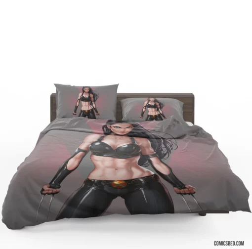 X-23 Marvel Cloned Mutant Comic Bedding Set