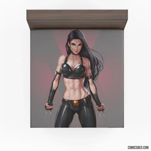 X-23 Marvel Cloned Mutant Comic Fitted Sheet 1