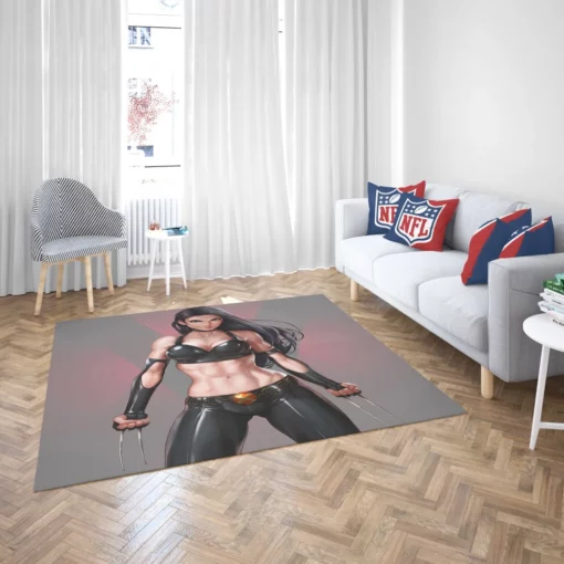 X-23 Marvel Cloned Mutant Comic Rug 2