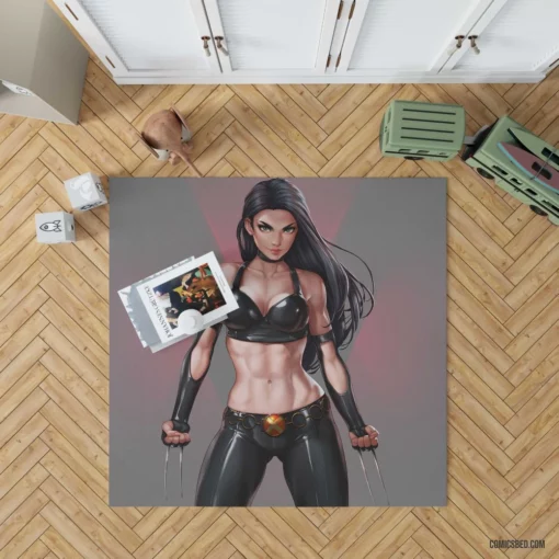 X-23 Marvel Cloned Mutant Comic Rug