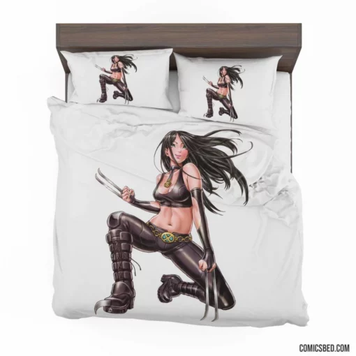 X-23 Marvel Ferocious Mutant Avenger Comic Bedding Set 1