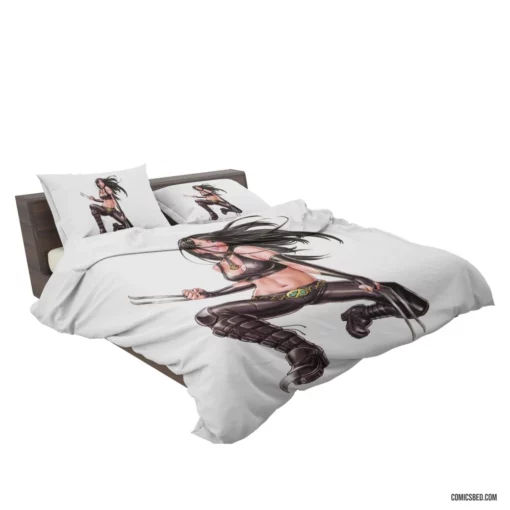 X-23 Marvel Ferocious Mutant Avenger Comic Bedding Set 2