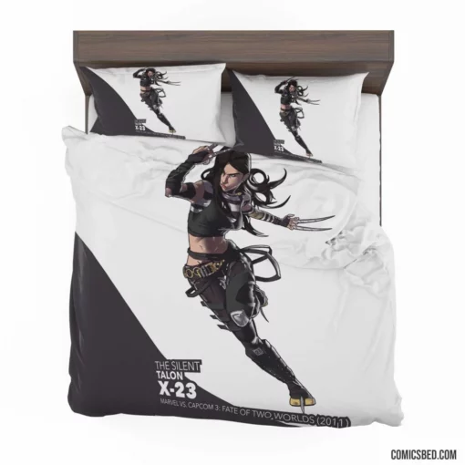 X-23 Marvel Ferocious Mutant Crusader Comic Bedding Set 1