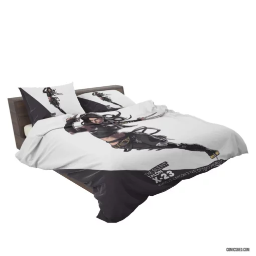 X-23 Marvel Ferocious Mutant Crusader Comic Bedding Set 2