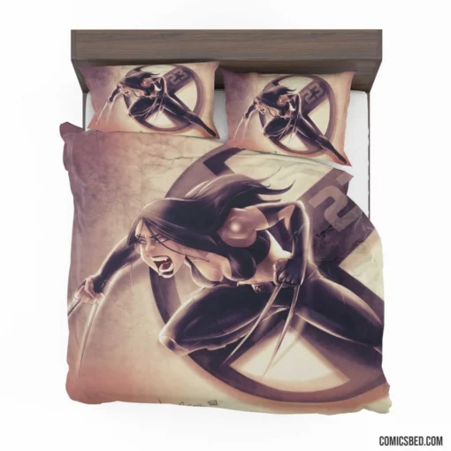 X-23 Marvel Mutant Avenger Comic Bedding Set 1