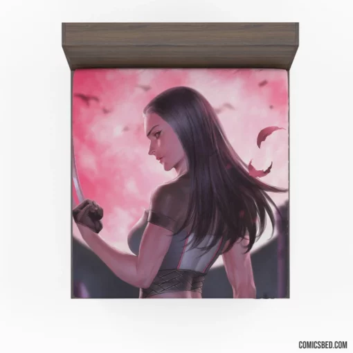 X-23 Marvel Mutant Chronicles Comic Fitted Sheet 1