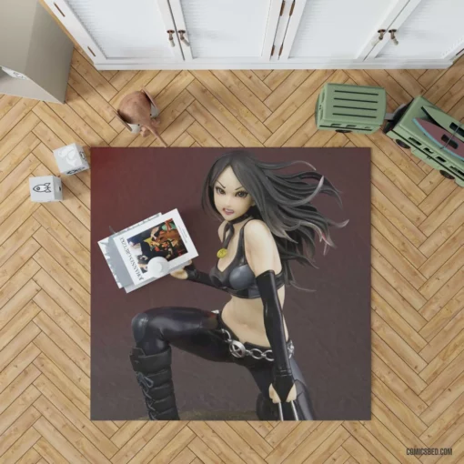 X-23 Marvel Mutant Warrior Comic Rug