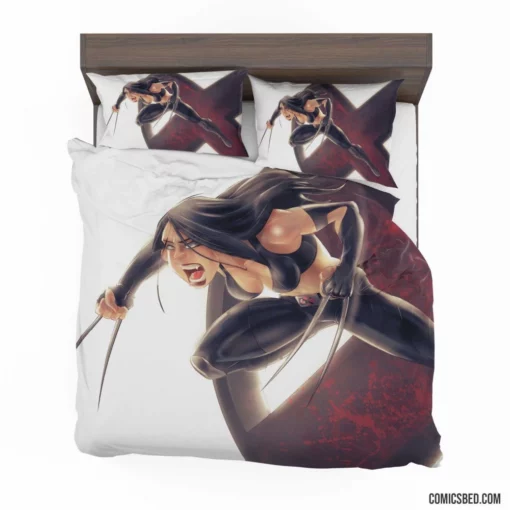 X-23 Mutant Warrior Comic Bedding Set 1