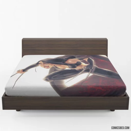 X-23 Mutant Warrior Comic Fitted Sheet