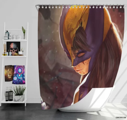 X-23 X-Men Marvel Wolverine Comic Shower Curtain